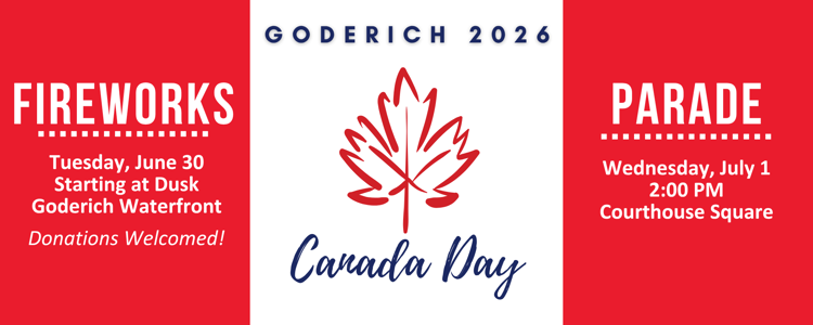 2026 Goderich Canada Day Logo